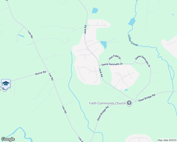 map of restaurants, bars, coffee shops, grocery stores, and more near 18 Shapiro Court in Clayton