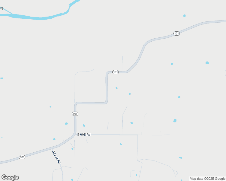 map of restaurants, bars, coffee shops, grocery stores, and more near 479206 Oklahoma 101 in Muldrow