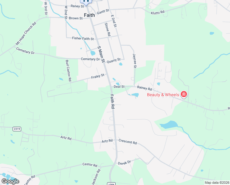 map of restaurants, bars, coffee shops, grocery stores, and more near 419 South Main Street in Salisbury