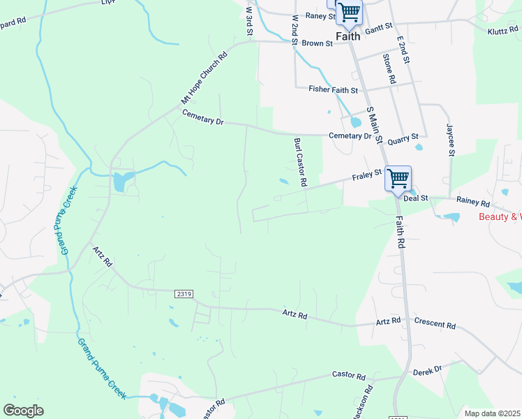 map of restaurants, bars, coffee shops, grocery stores, and more near 1179 Fraley Street in Salisbury