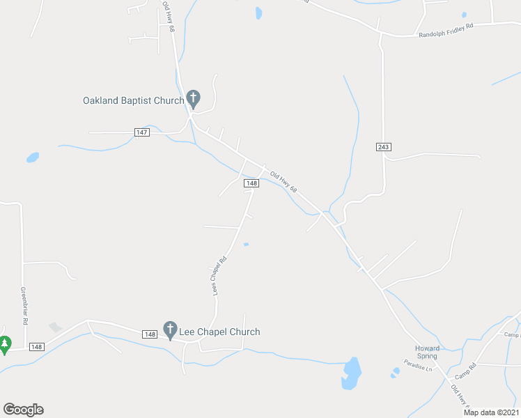 map of restaurants, bars, coffee shops, grocery stores, and more near 135 Lees Chapel Road in Sweetwater