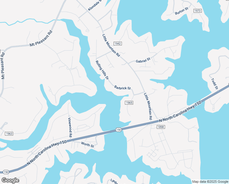 map of restaurants, bars, coffee shops, grocery stores, and more near 4111 Barbrick Street in Lake Norman of Catawba