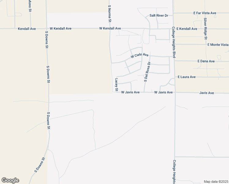 map of restaurants, bars, coffee shops, grocery stores, and more near 110 West Javis Avenue in Ridgecrest