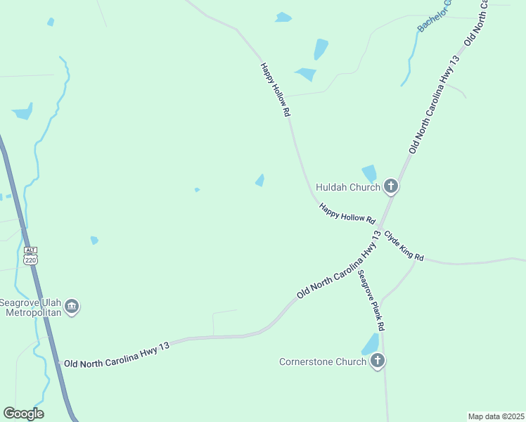map of restaurants, bars, coffee shops, grocery stores, and more near 4762 Happy Hollow Road in Asheboro