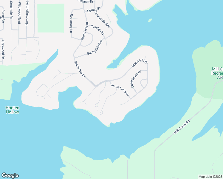 map of restaurants, bars, coffee shops, grocery stores, and more near 110 Santa Lucia Drive in Fairfield Bay