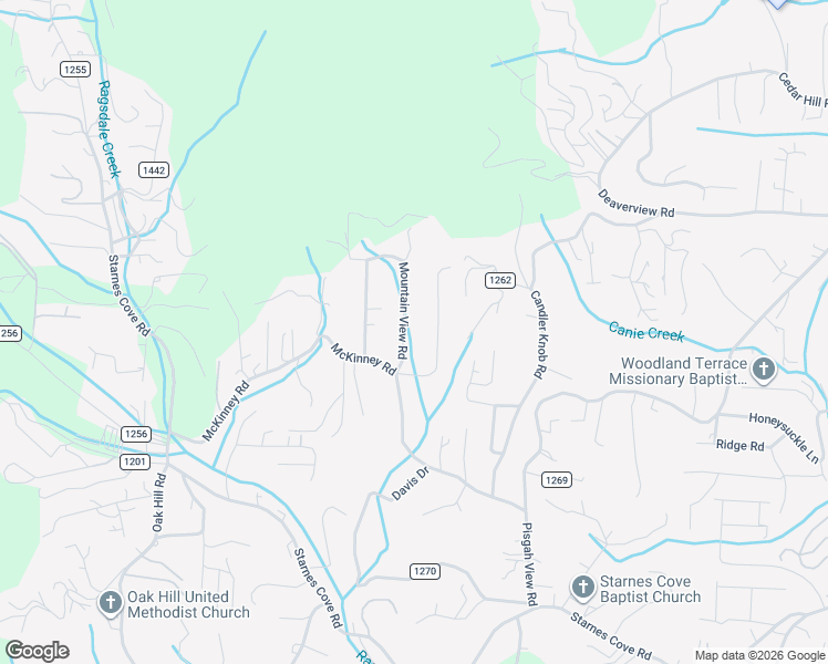 map of restaurants, bars, coffee shops, grocery stores, and more near 4 Mountain View Road in Asheville