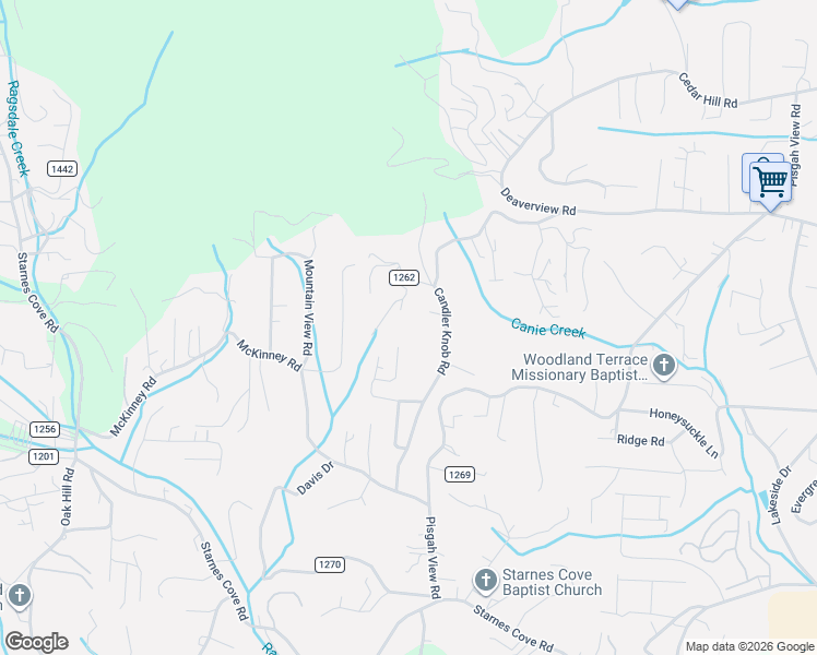 map of restaurants, bars, coffee shops, grocery stores, and more near 37 Udell Court in Asheville