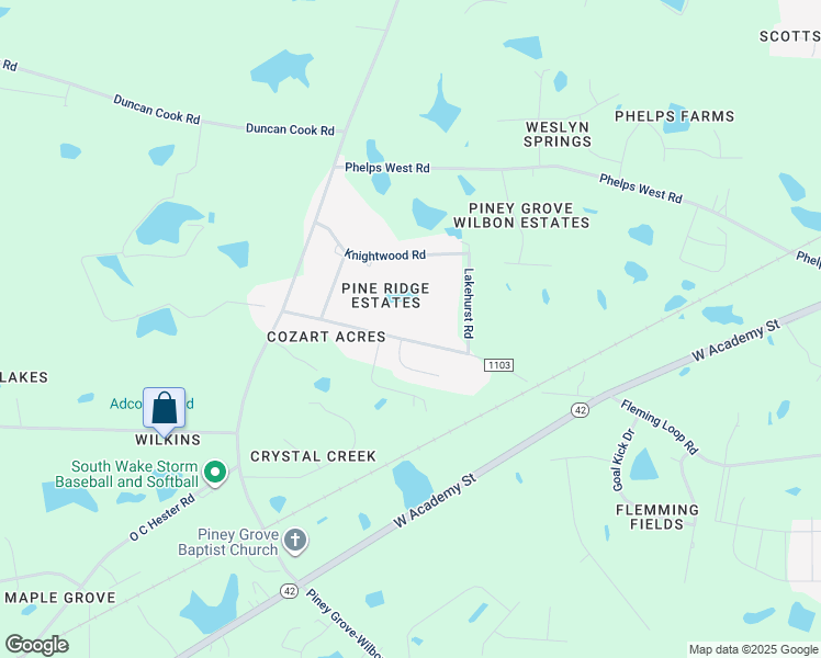 2516 Fleming Road, Fuquay Varina NC Walk Score