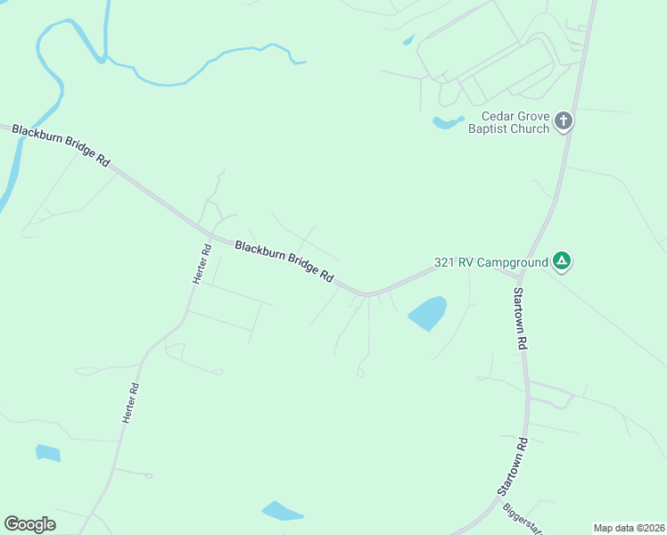 map of restaurants, bars, coffee shops, grocery stores, and more near 2448 Blackburn Bridge Road in Maiden