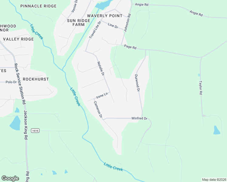 map of restaurants, bars, coffee shops, grocery stores, and more near 425 Natalie Drive in Raleigh