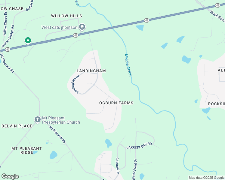 map of restaurants, bars, coffee shops, grocery stores, and more near 2900 Lautenberg Lane in Wake County