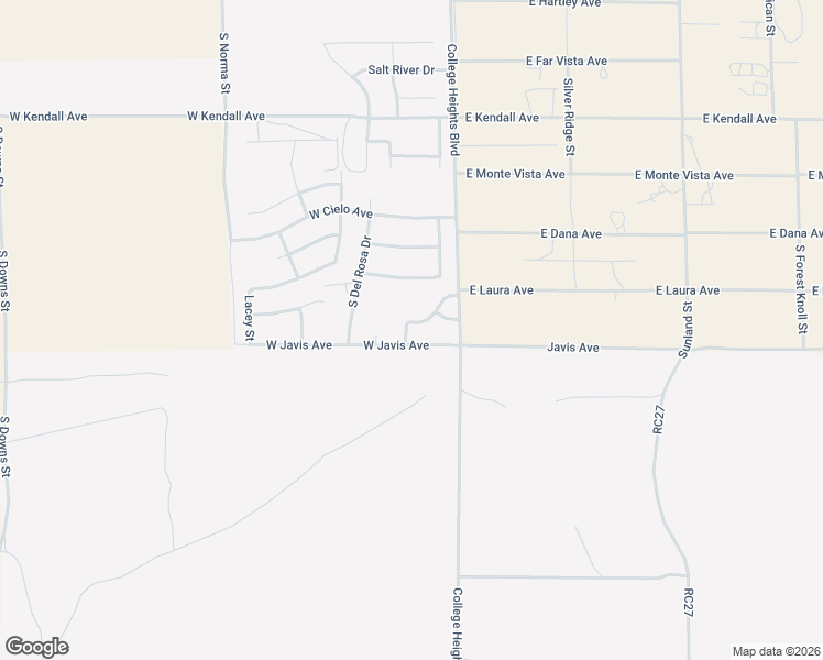 map of restaurants, bars, coffee shops, grocery stores, and more near 116 Brianna Street in Ridgecrest