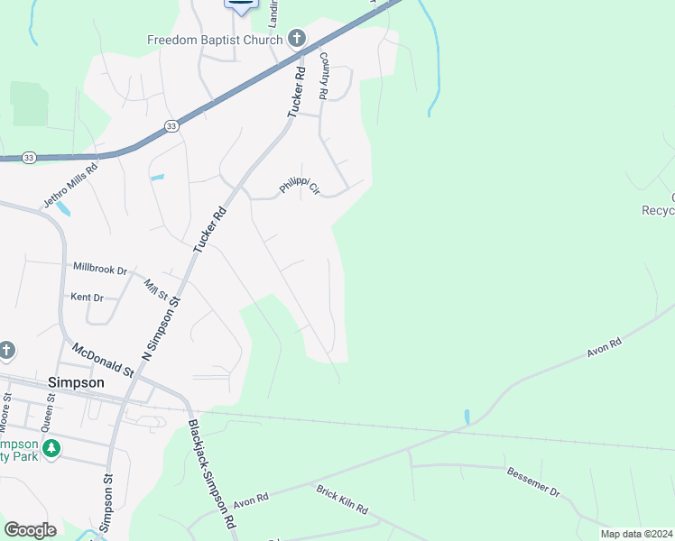 map of restaurants, bars, coffee shops, grocery stores, and more near 517 Cottonport Drive in Grimesland