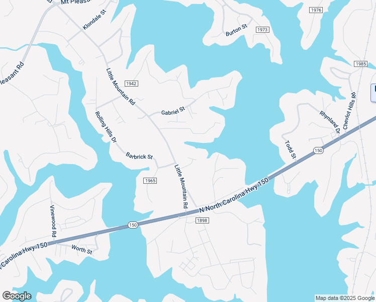 map of restaurants, bars, coffee shops, grocery stores, and more near 4152 Soaring Court in Sherrills Ford