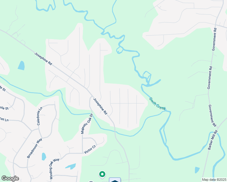 map of restaurants, bars, coffee shops, grocery stores, and more near 226 Moonlight Drive in Garner