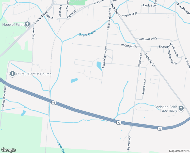 map of restaurants, bars, coffee shops, grocery stores, and more near 100 Prairie Creek Drive in Brownsville