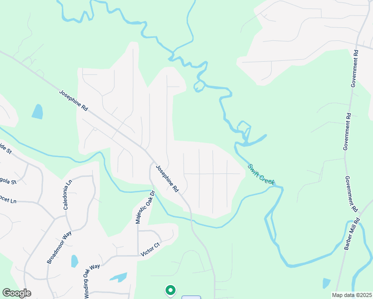 map of restaurants, bars, coffee shops, grocery stores, and more near 226 Moonlight Drive in Garner