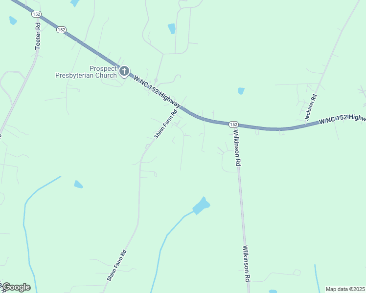 map of restaurants, bars, coffee shops, grocery stores, and more near Pit Road in Rowan County