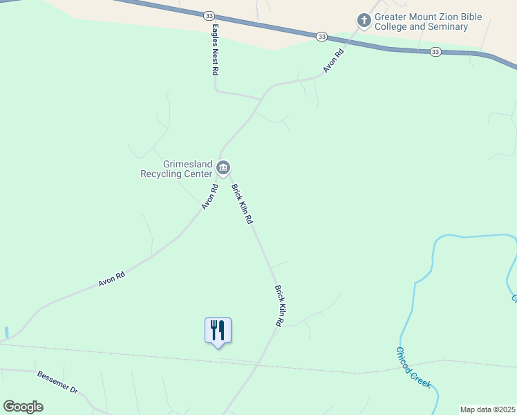 map of restaurants, bars, coffee shops, grocery stores, and more near 3838 Brick Kiln Road in Greenville