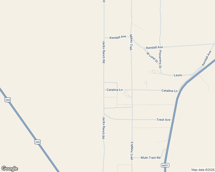 map of restaurants, bars, coffee shops, grocery stores, and more near 2352 Jacks Ranch Road in Ridgecrest