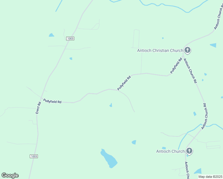 map of restaurants, bars, coffee shops, grocery stores, and more near Pollyfield Road in Randolph County