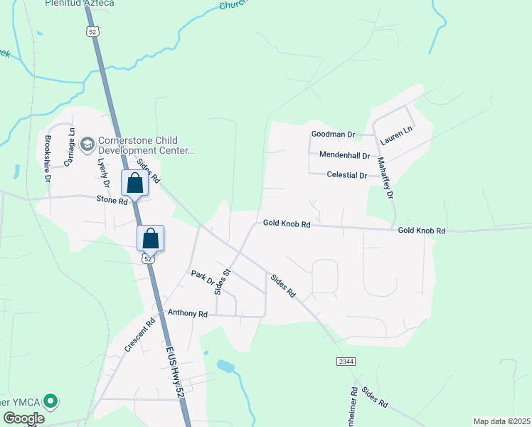 map of restaurants, bars, coffee shops, grocery stores, and more near 145 Luther Barger Road in Salisbury