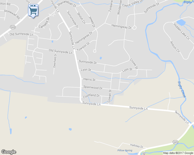 map of restaurants, bars, coffee shops, grocery stores, and more near 1426 Harris Street in Columbia