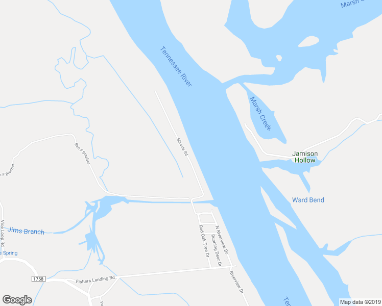 map of restaurants, bars, coffee shops, grocery stores, and more near 760 Miracle Road in Decaturville