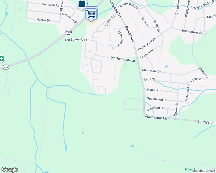 map of restaurants, bars, coffee shops, grocery stores, and more near 124 Deerfield Drive in Columbia