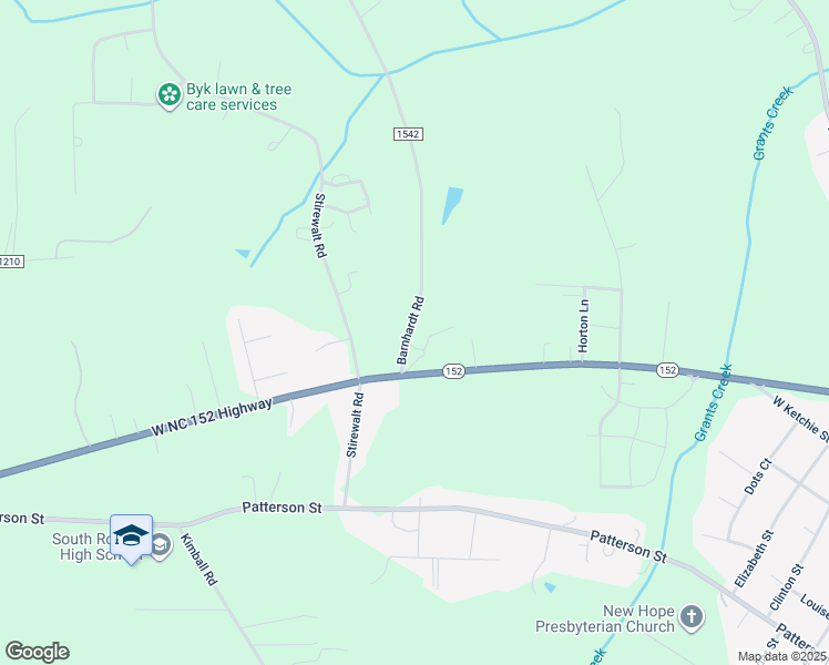 map of restaurants, bars, coffee shops, grocery stores, and more near in China Grove
