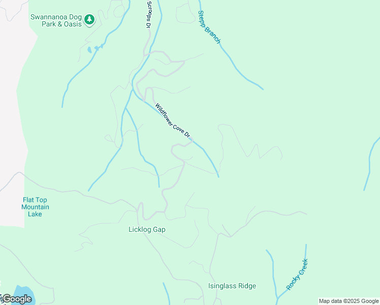 map of restaurants, bars, coffee shops, grocery stores, and more near 8 Edelweiss Lane in Swannanoa