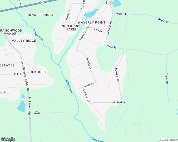 map of restaurants, bars, coffee shops, grocery stores, and more near 22 Peggy Court in Raleigh