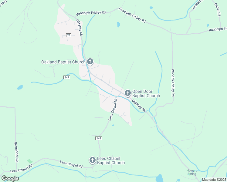 map of restaurants, bars, coffee shops, grocery stores, and more near 1637 Old Highway 68 in Sweetwater
