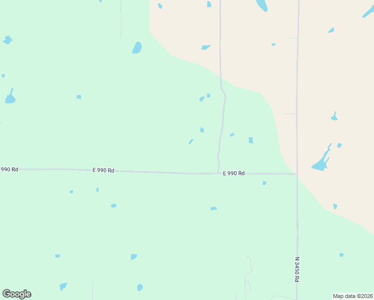 map of restaurants, bars, coffee shops, grocery stores, and more near 344496 E 990 Rd in Chandler
