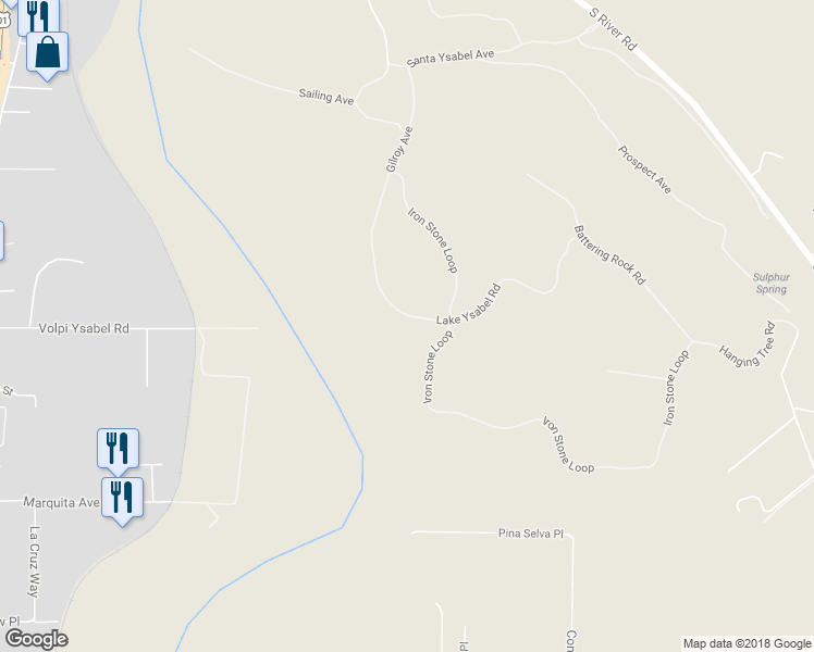 map of restaurants, bars, coffee shops, grocery stores, and more near 2191 Lake Ysabel Road in Templeton