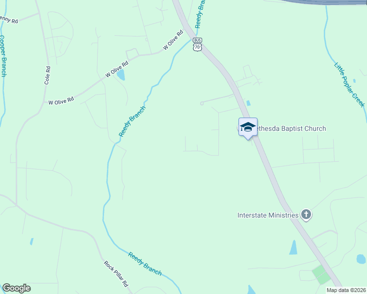 map of restaurants, bars, coffee shops, grocery stores, and more near 127 Flying Point Lane in Clayton