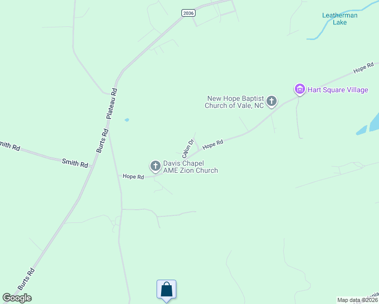 map of restaurants, bars, coffee shops, grocery stores, and more near 5410 Hope Road in Vale