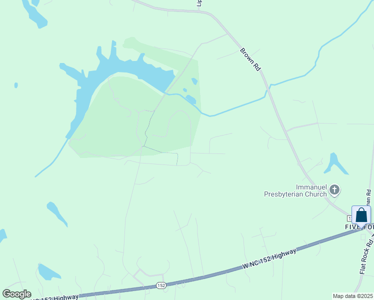 map of restaurants, bars, coffee shops, grocery stores, and more near 115 Chippewa Trail in China Grove
