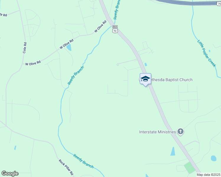 map of restaurants, bars, coffee shops, grocery stores, and more near 106 Memorial Court in Clayton