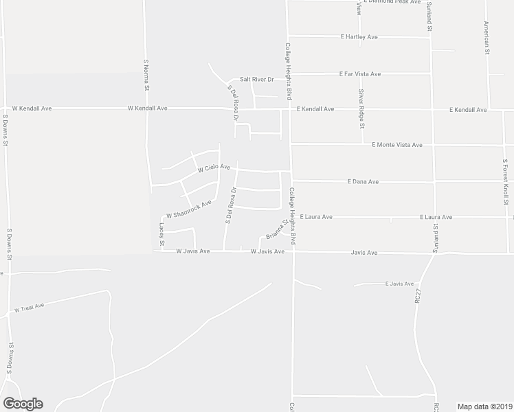 map of restaurants, bars, coffee shops, grocery stores, and more near 124 West Mojave Rose Avenue in Ridgecrest