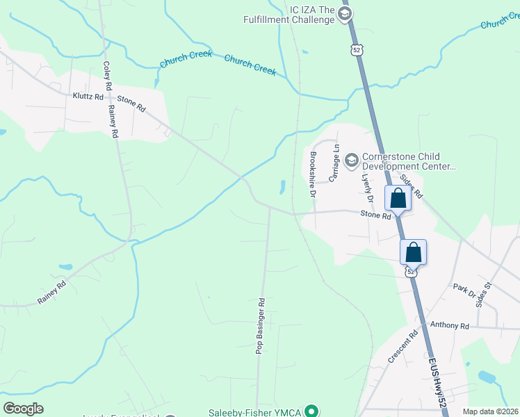map of restaurants, bars, coffee shops, grocery stores, and more near 485 Stone Road in Salisbury