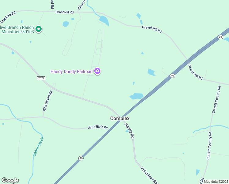 map of restaurants, bars, coffee shops, grocery stores, and more near 9033 State Highway 49 in Denton