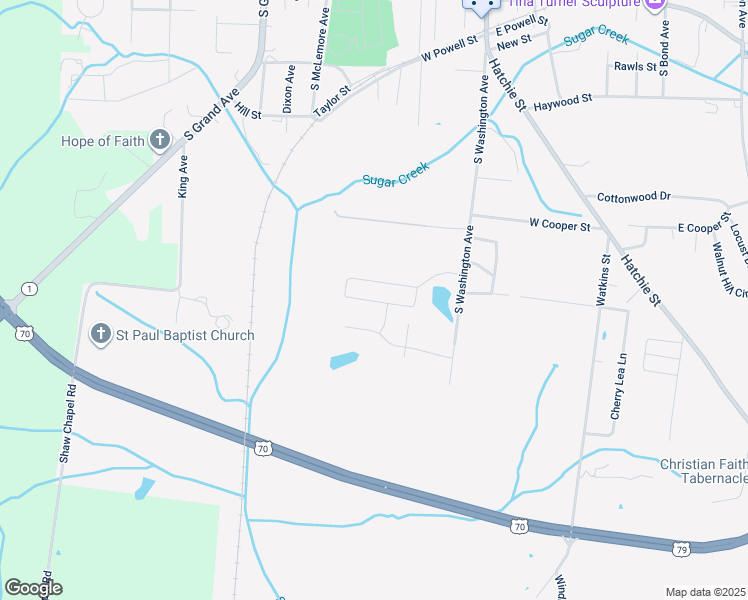 map of restaurants, bars, coffee shops, grocery stores, and more near 431 Lakeview Circle in Brownsville
