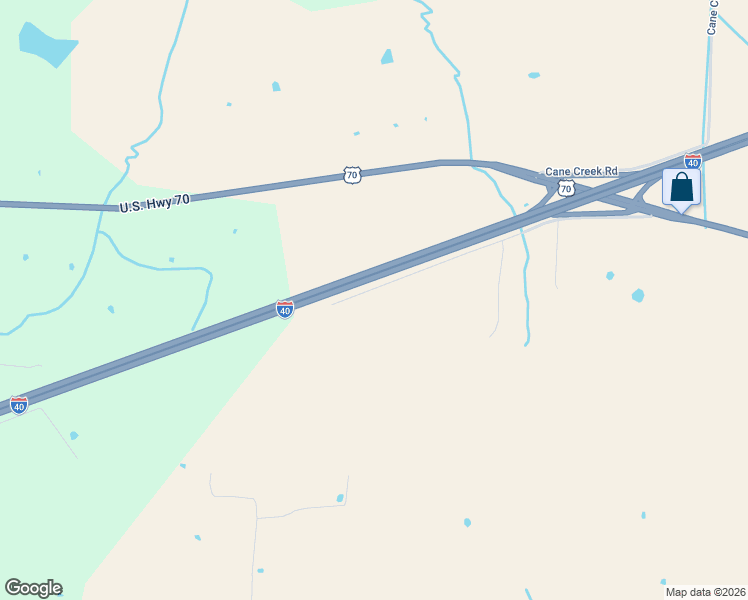 map of restaurants, bars, coffee shops, grocery stores, and more near 709 Cane Creek Road Exd in Bells