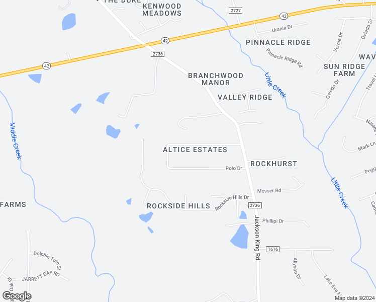 map of restaurants, bars, coffee shops, grocery stores, and more near 1016 Altice Drive in Raleigh