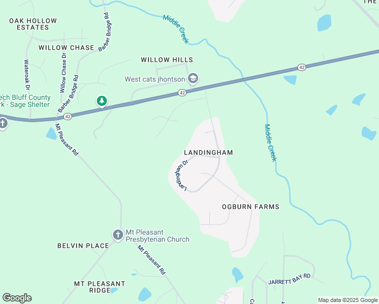 map of restaurants, bars, coffee shops, grocery stores, and more near 7069 Landingham Drive in Wake County
