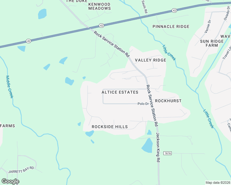 map of restaurants, bars, coffee shops, grocery stores, and more near 1016 Altice Drive in Raleigh