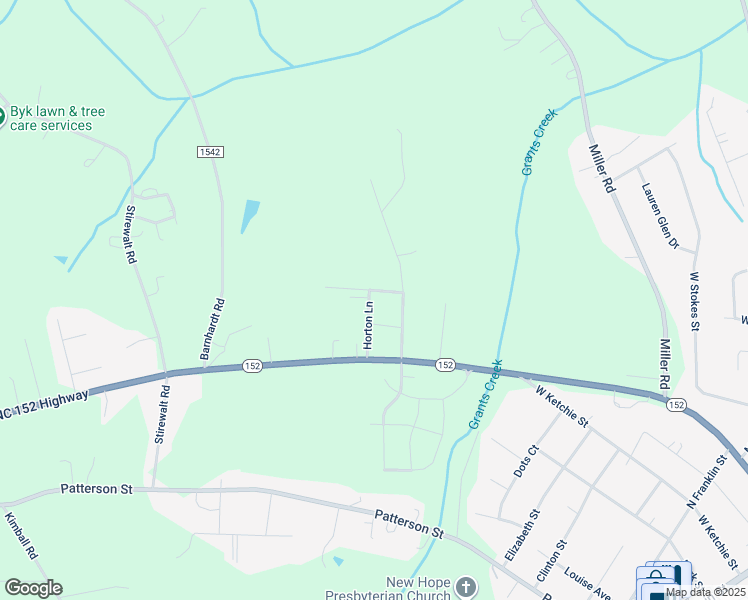 map of restaurants, bars, coffee shops, grocery stores, and more near 175 Teeter Street in China Grove
