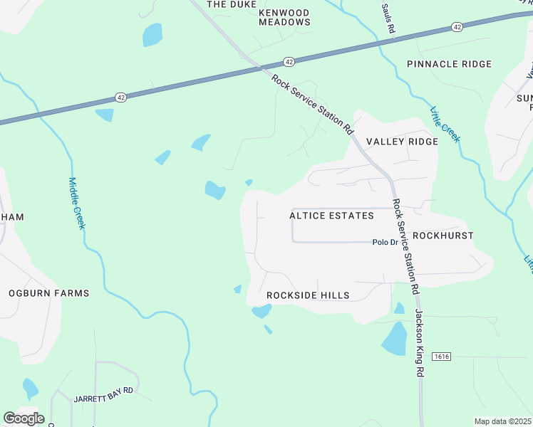 map of restaurants, bars, coffee shops, grocery stores, and more near 4017 Rockside Hills Drive in Raleigh