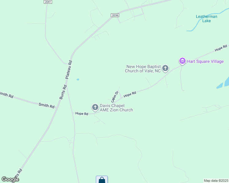 map of restaurants, bars, coffee shops, grocery stores, and more near 5410 Hope Road in Vale